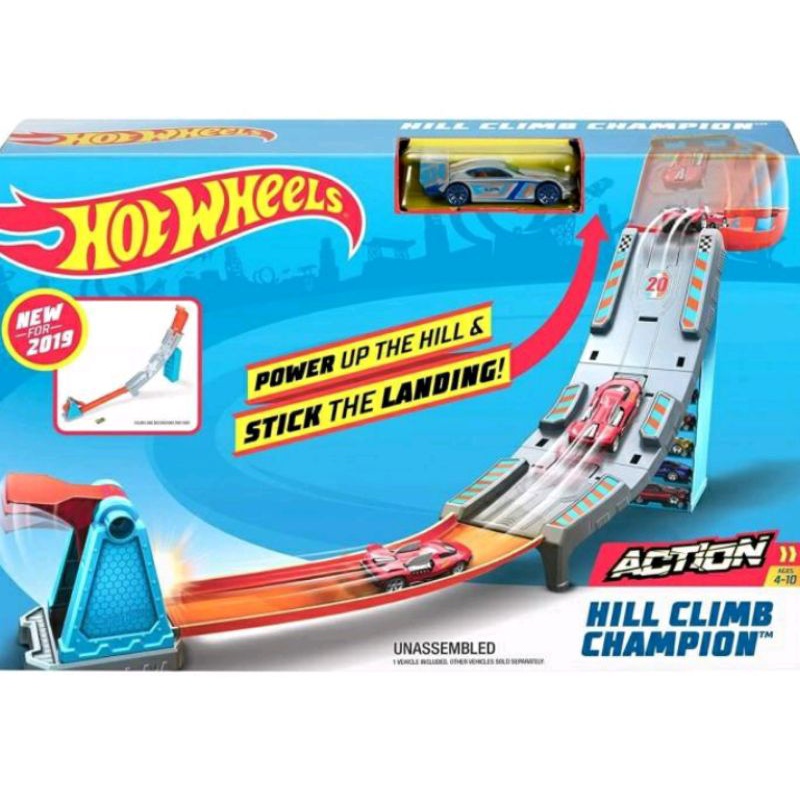 Track Hotwheels HILL CLIMB CHAMPION GBF81. Champion Trackset.