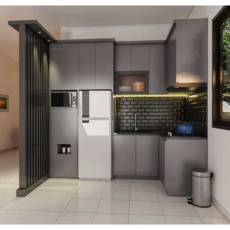 kitchen set ukuran sesuai ruangan apartemen rumah