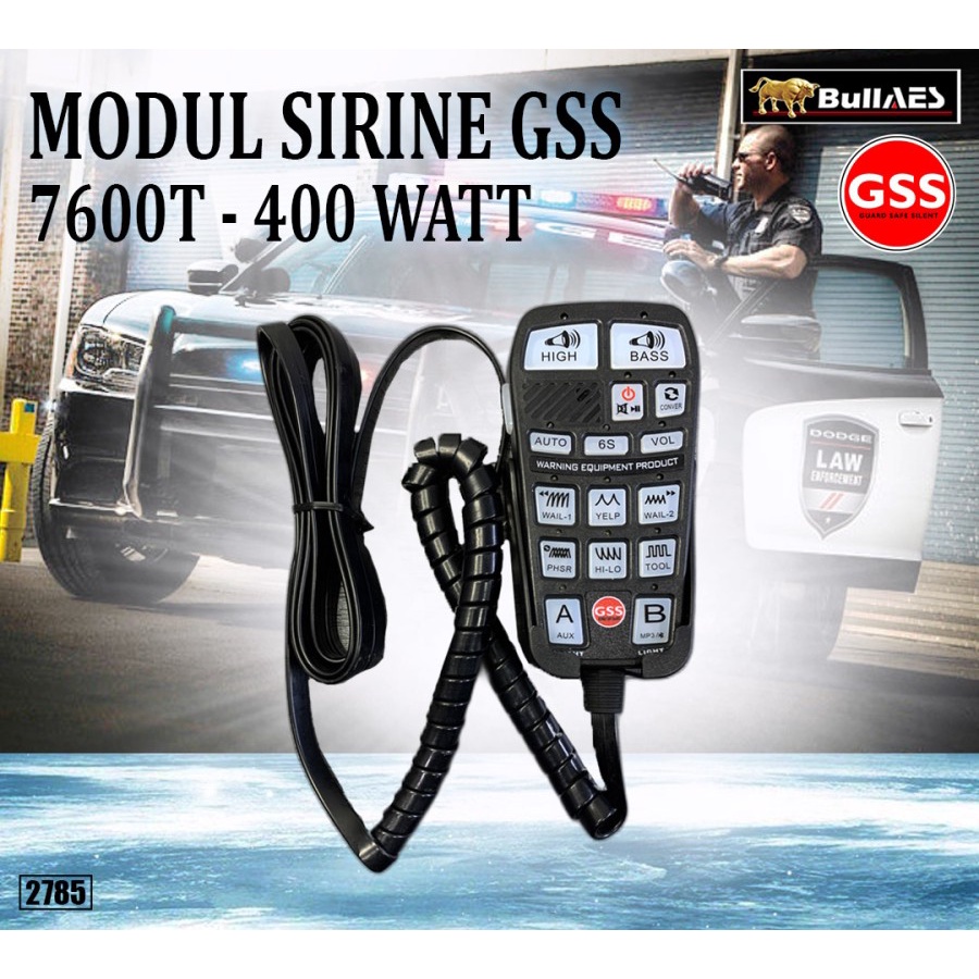 Modul Sirine GSS Dual Power 400 Watt Guard Safe Sirene GS7600