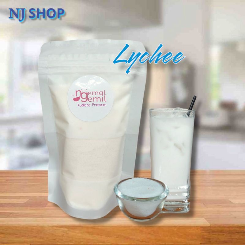 

[Powder Drink] - Bubuk Minuman Rasa Lychee / Serbuk Minuman Kekinian / Powder Drink Kualitas Premium