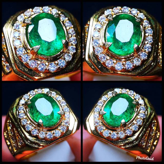 [COD] NATURAL GREEN EMERALD BERYL CUTTING