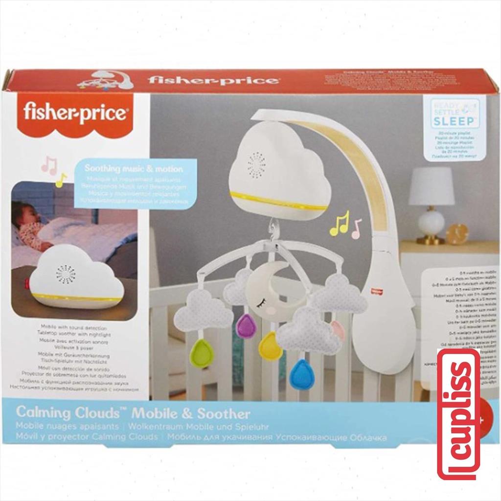 Fisher Price GRP99 Calming Clouds Mobile n Soother