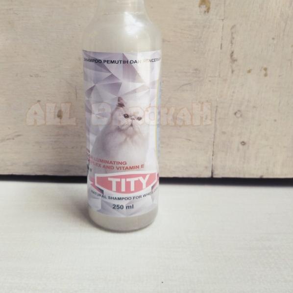 ♙ Shampo Kucing Bulu Putih TITY / Sampo Kucing TITY 250ml ☄