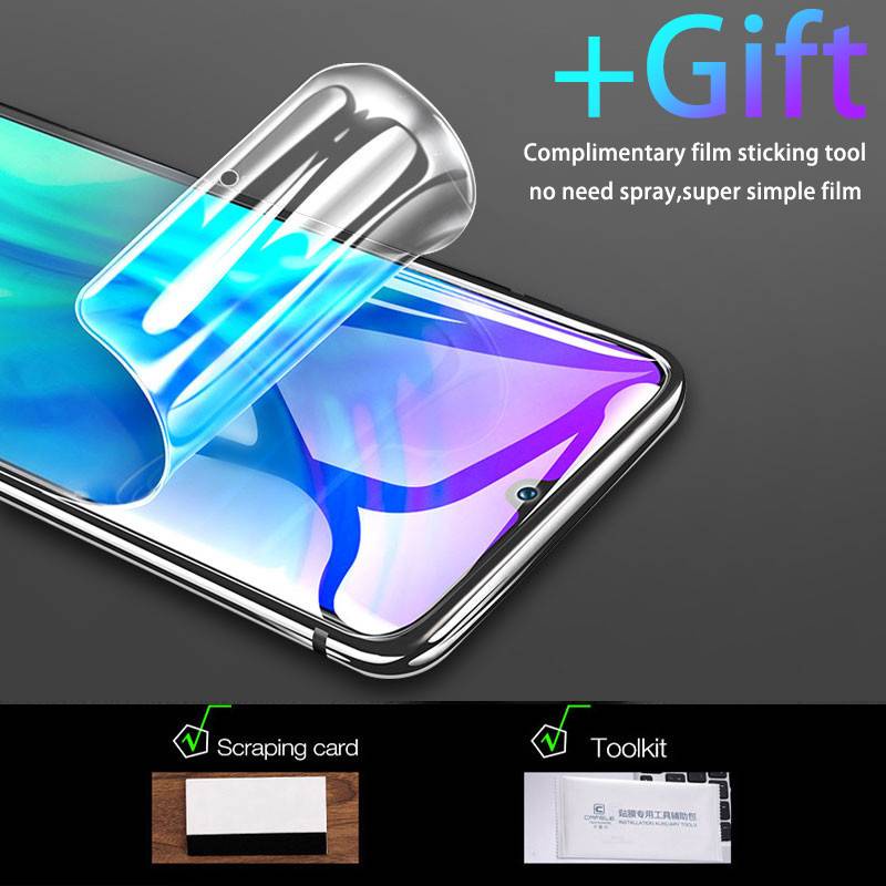 3pcs Pelindung Layar Hydrogel Untuk Huawei Nova 2 Plus 2s 3 3e 3i 4 4e 5 5z 6 6se 7 7se 8 8se 5 5i 7 8 Pro