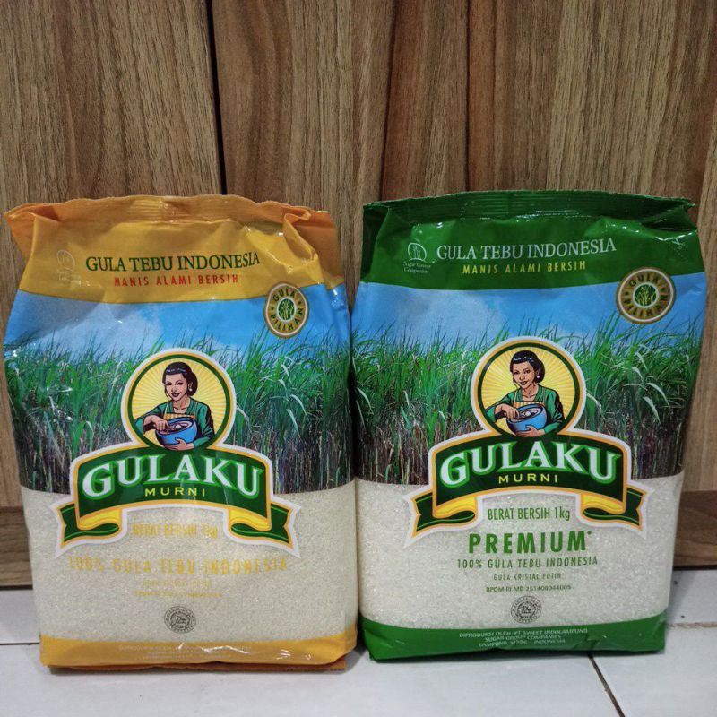 

Gula Pasir Gulaku Kuning dan Hijau Premium Muraaah