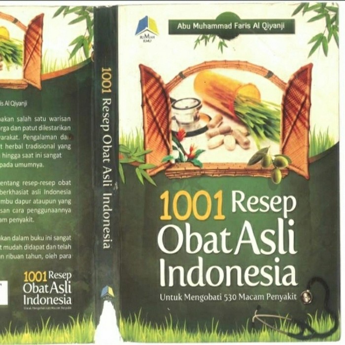 Buku 1001 Resep Obat Asli Indonesia