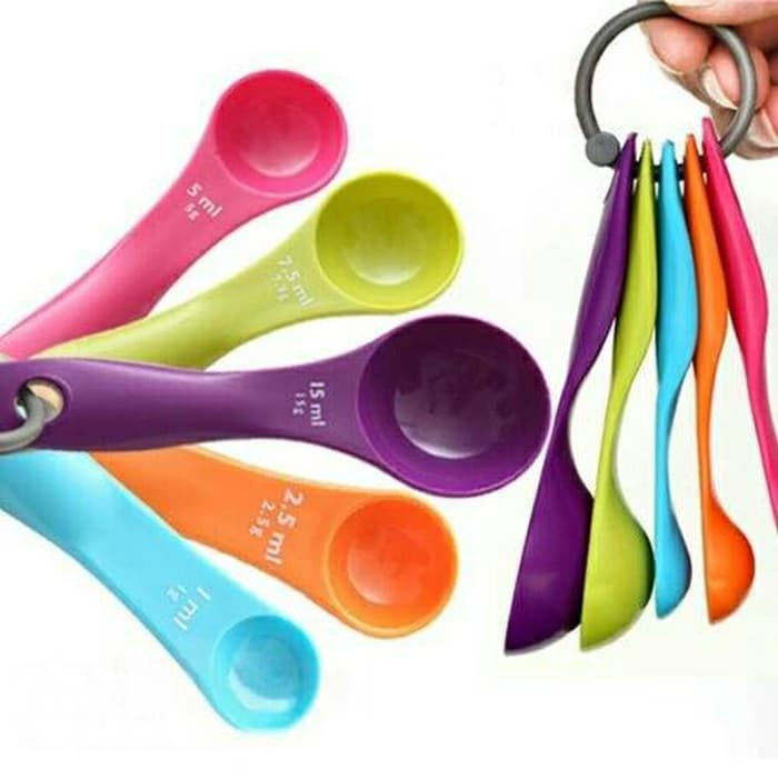 Sendok Takaran H365 Set isi 5 in 1 Kecil Measuring Spoon Alat Baking ACC