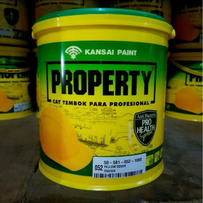 Cat tembok Property 25 kg / Kansai Paint dinding air warna ready mix