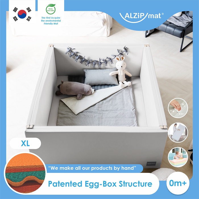 ALZiPmat Bumper Bed (Multi Guard) - size XL - Urban Milk
