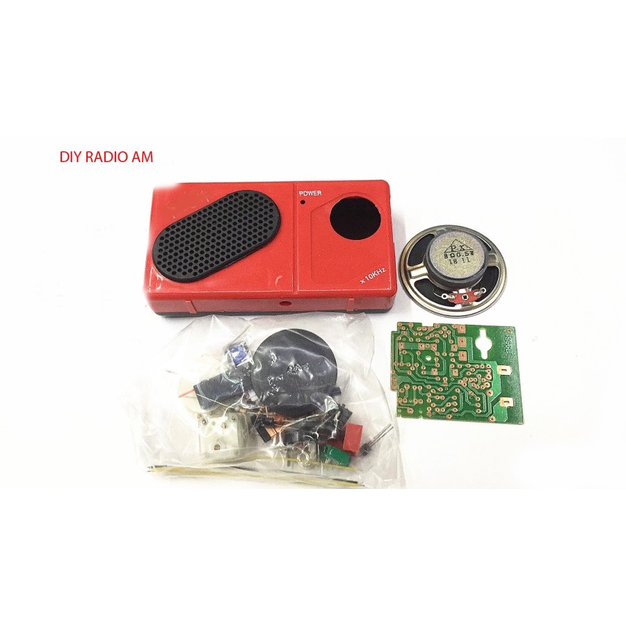 DIY AM RADIO KIT spare parts electronic (1708)