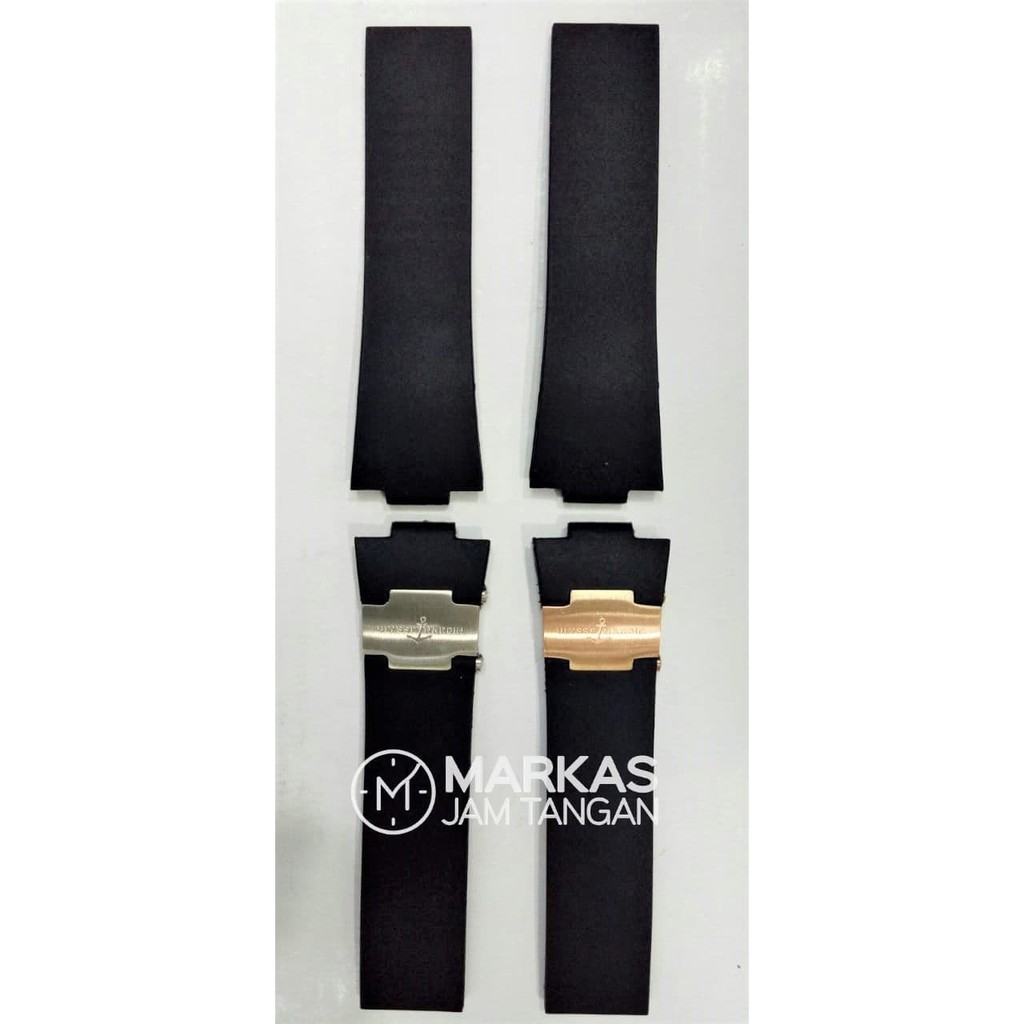 Tali Jam Tangan Ulysse Nardin Rubber Strap | MRKS