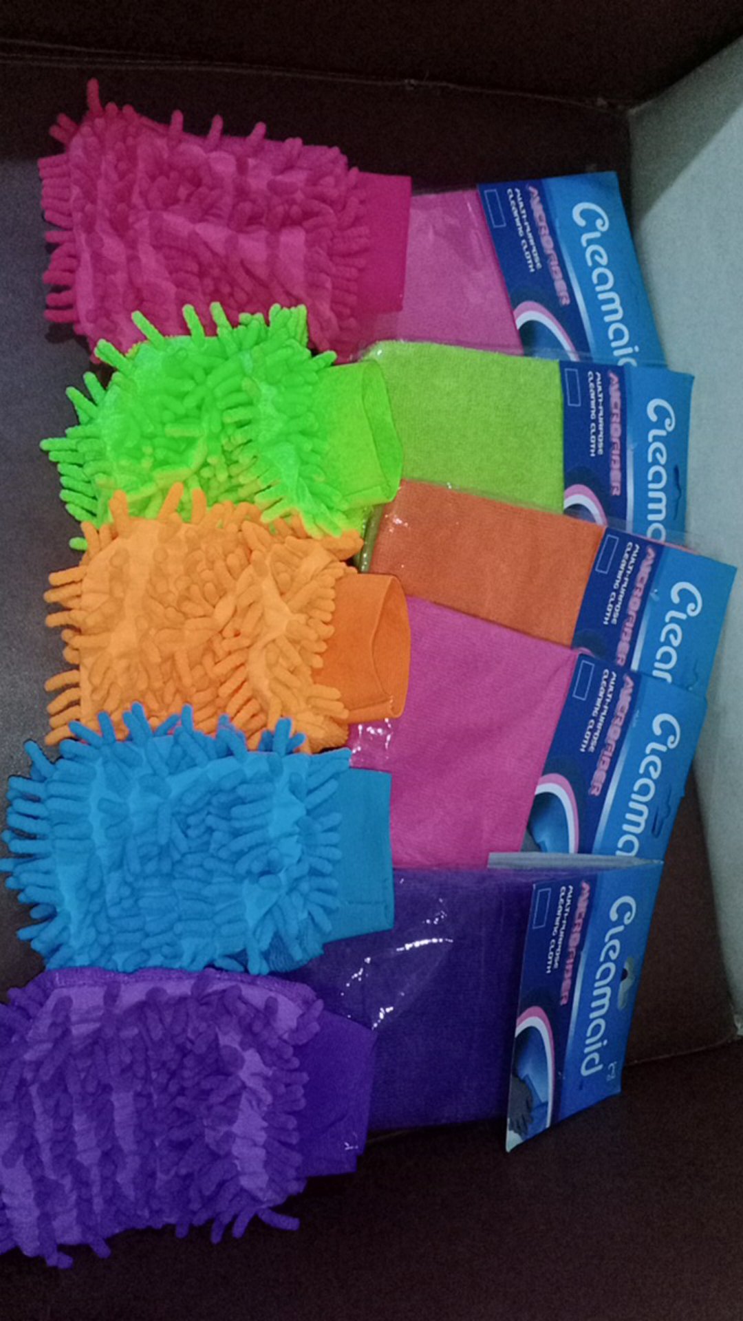 Lap Microfiber Cleamaid 40x40 Kain Lap Serbaguna Super Absorbent