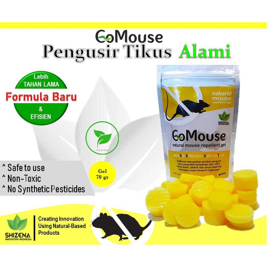 GoMouse Gel dan Spray - Gel dan Spray Pengusir Tikus berbahan ampuh alami