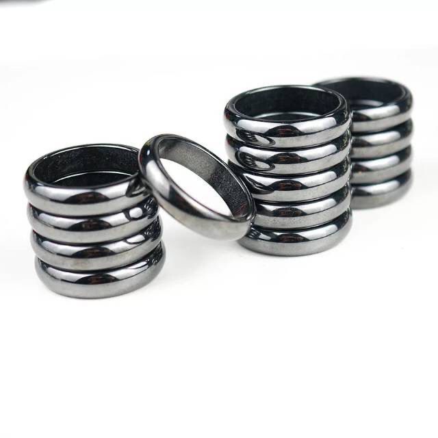 Hematite Ring / Cincin Magnet Pria dan Wanita Fashion and Health