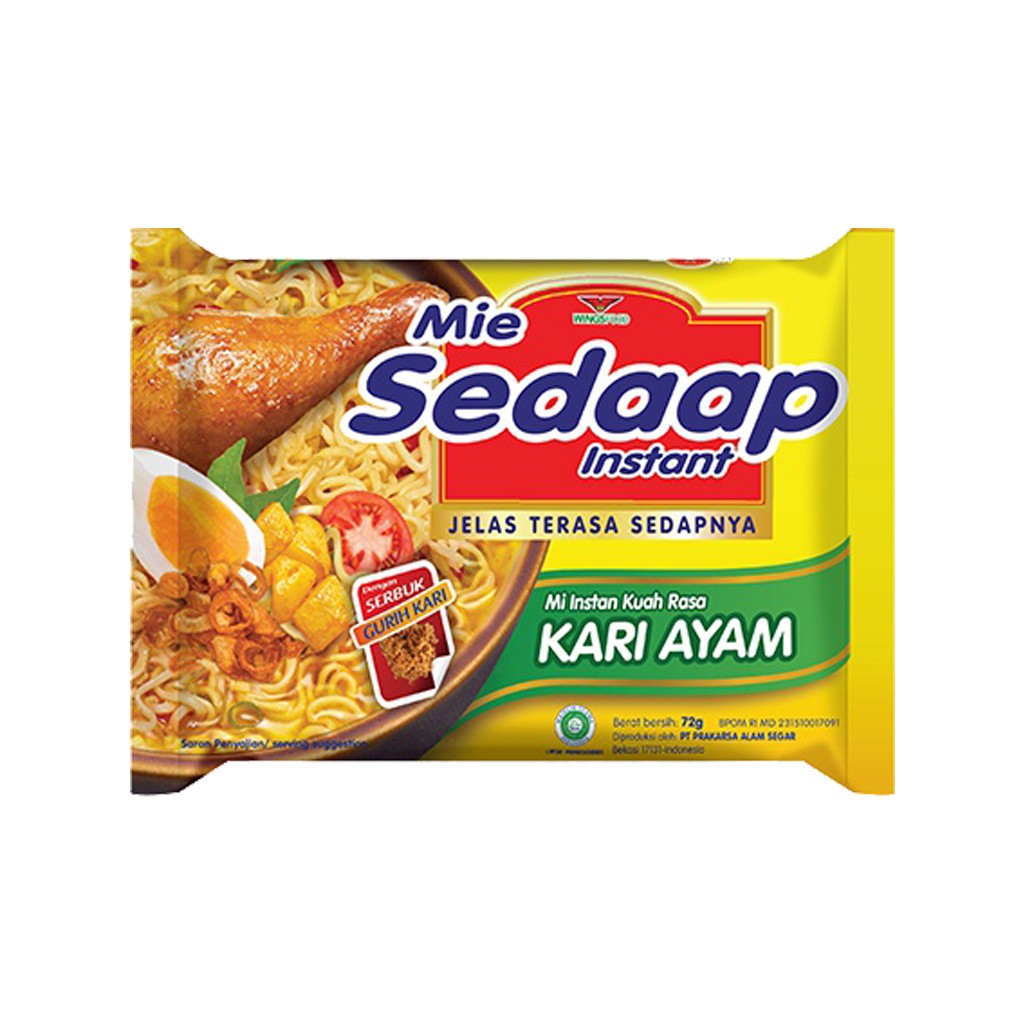 

Mie Sedaap Kuah Rasa Kari Ayam | Pack