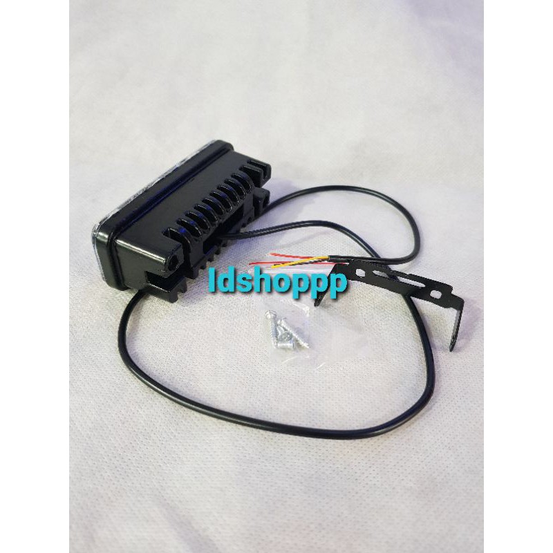 Lampu Tembak Sorot LED E03 3titik Flash Mode