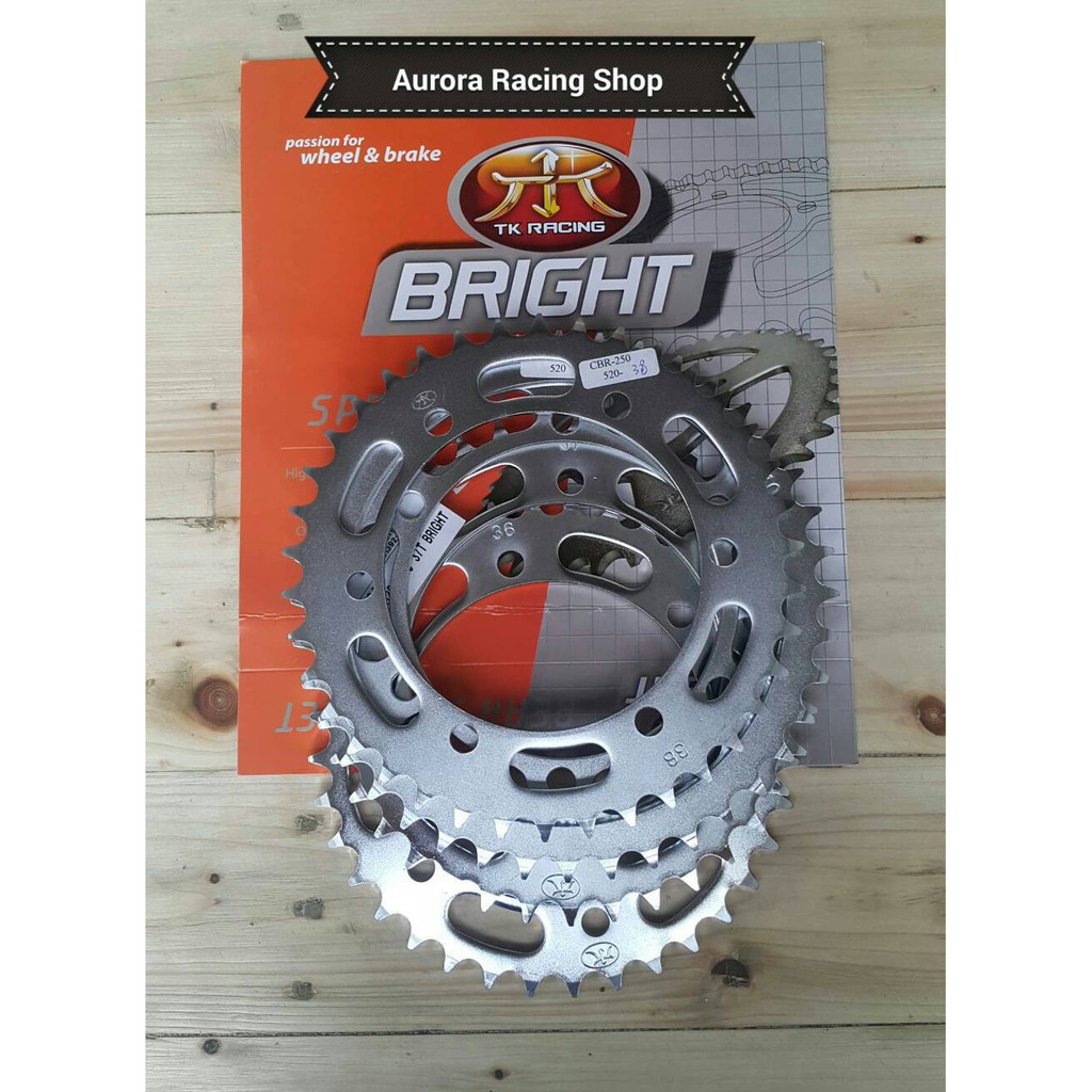 Gir | Gear Belakang TK [520] Honda CBR 250 R |Size [ 36T- 40T]
