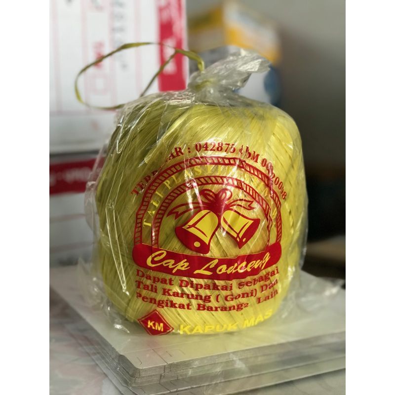 

Tali Rafia Lonceng 1 Kg / Tali Rapia Cap Lonceng 1 Kg
