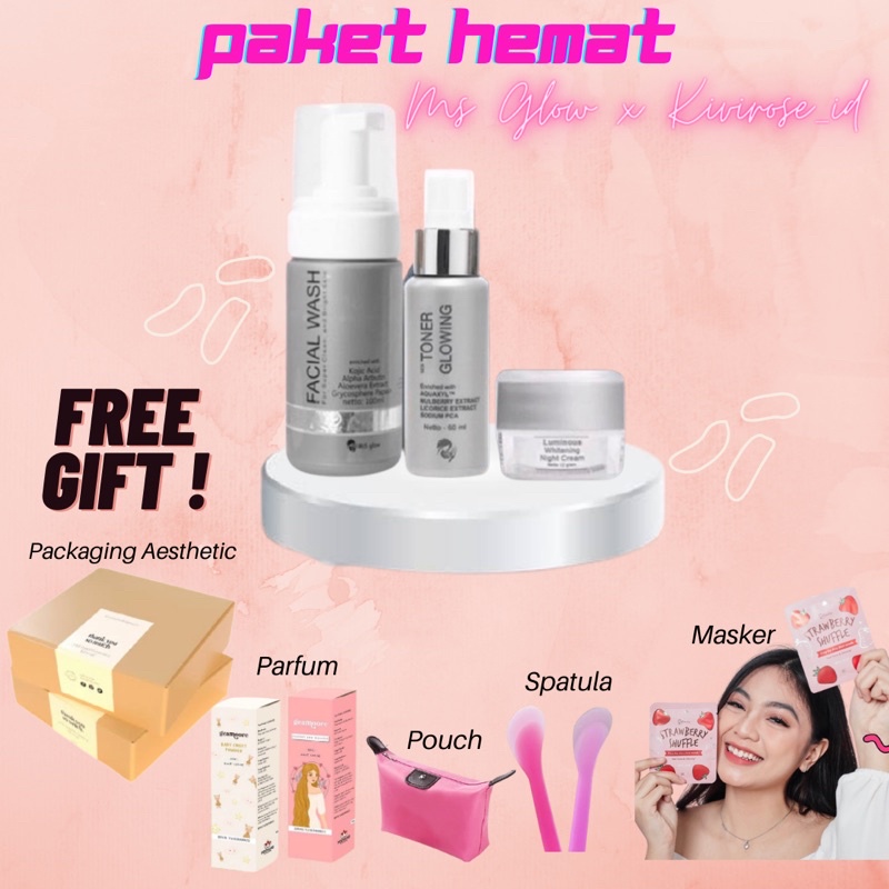 MS GLOW PAKET HEMAT