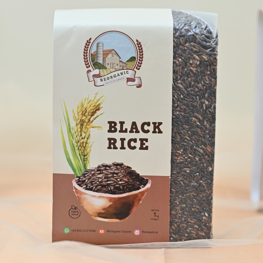 

Beras Hitam Organik / Organic Black Rice