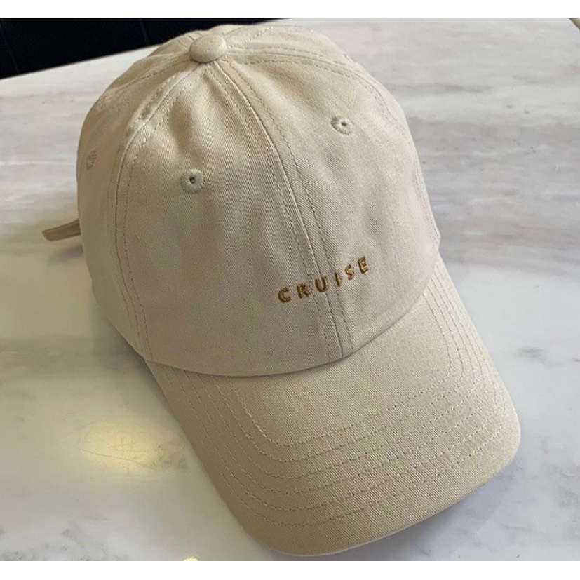 Unisex Hat Soft Bordir Cruise Baseball