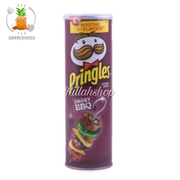 

Pringles Smoky BBQ Potato Chips (110g)