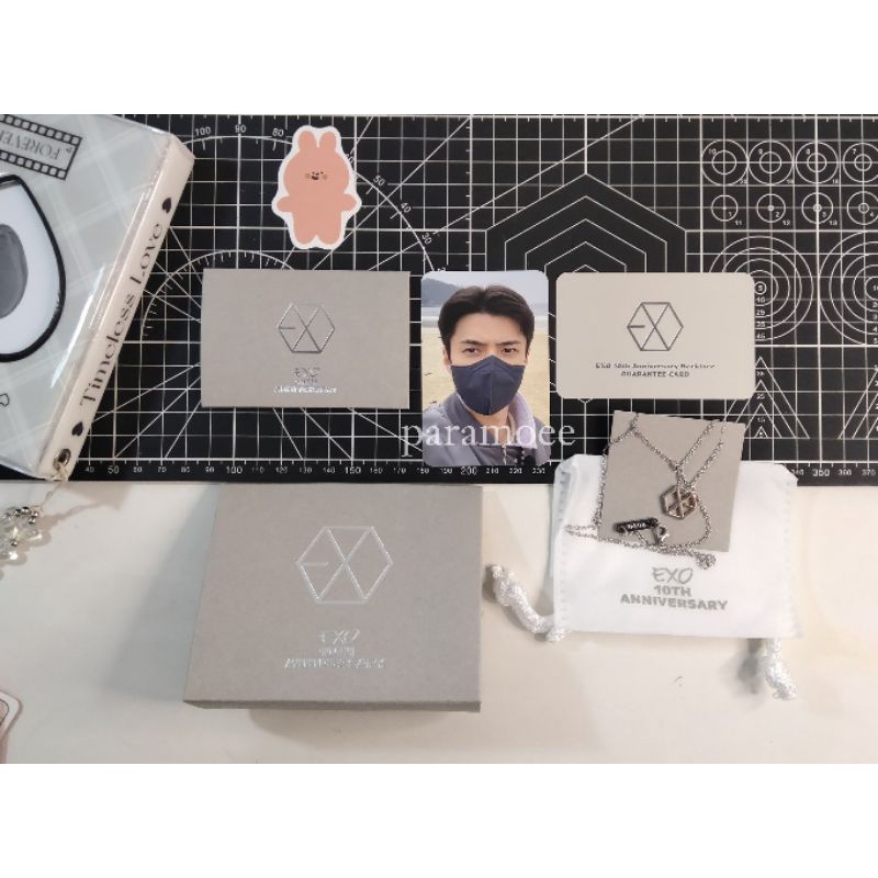 Sehun Necklace MD Anniversary 10th EXO