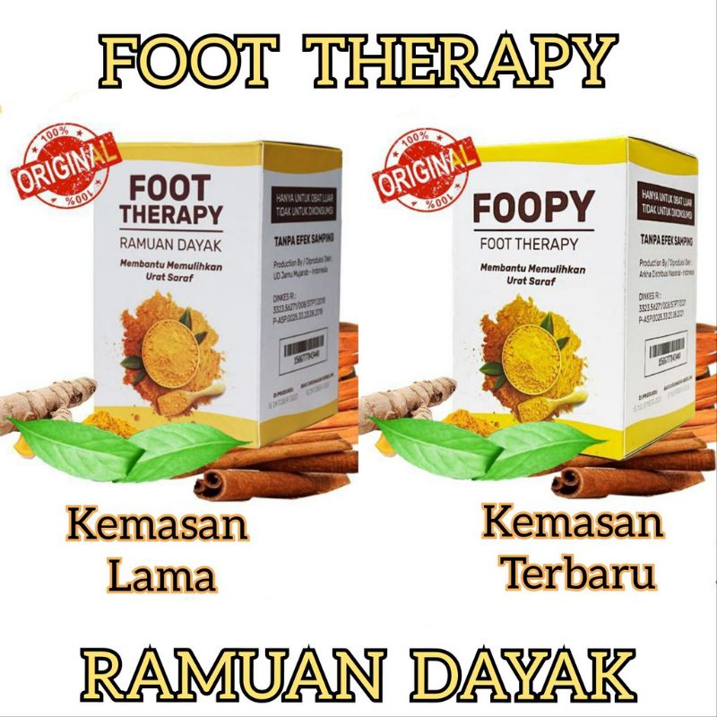 FOOPY FOOT THERAPY RAMUAN DAYAK HERBAL TERAPI RENDAM KAKI TANGAN (BEST SELLER 2021).