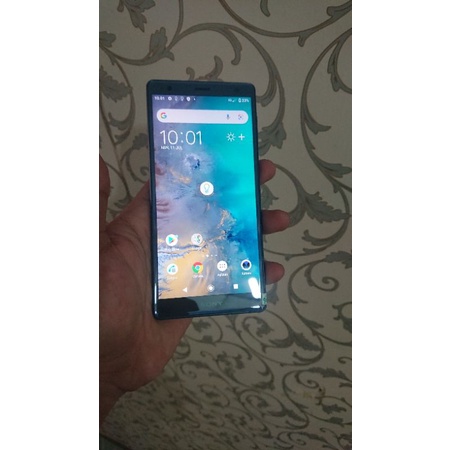 Handphone HP ANDROID SONY XZ2 RAM 4/64GB mulus bening spek gahar anti lelet dan ngeleg hp gaming