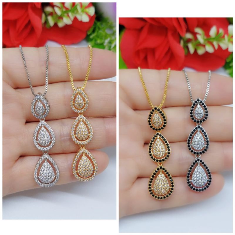 Xuping kalung &amp; liontin susun 003