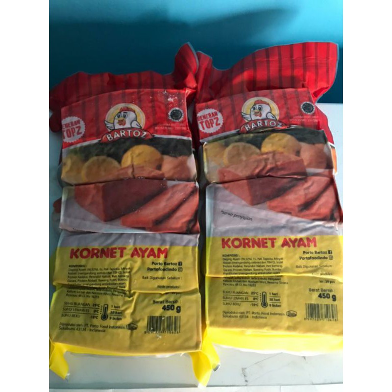 

bartoz kornet ayam 450 gr