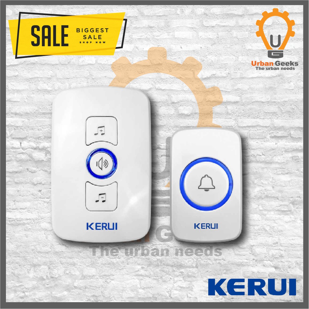 Emergency Panic Button for Alarm Sistem Kerui Marlboze Doorbell F51