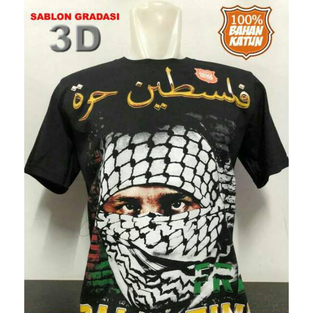 Pakaian pria Kaos palestine 3d