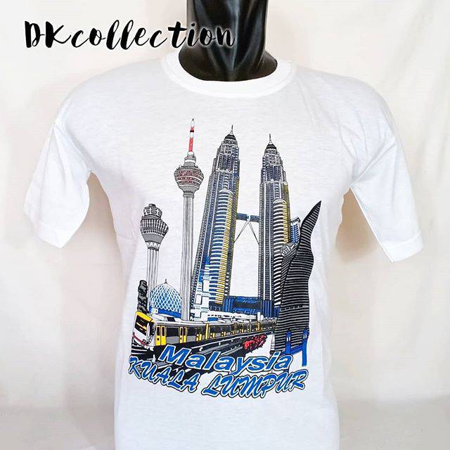 Kaos Malaysia Souvenir kaos Kuala lumpur baju malaysia