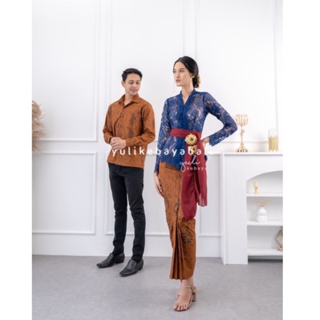 Set Kebaya Kartini Couple | Batik Couple Sarimbit