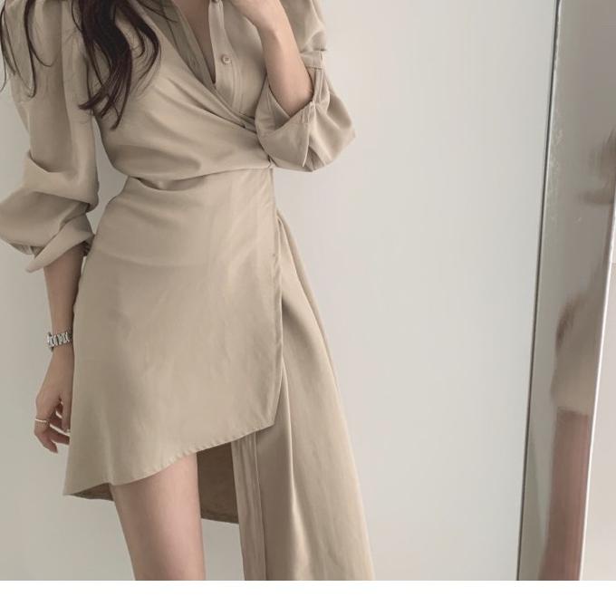 Diskon !! D0550 CHERISH KOREAN VINTAGE DRESS #066