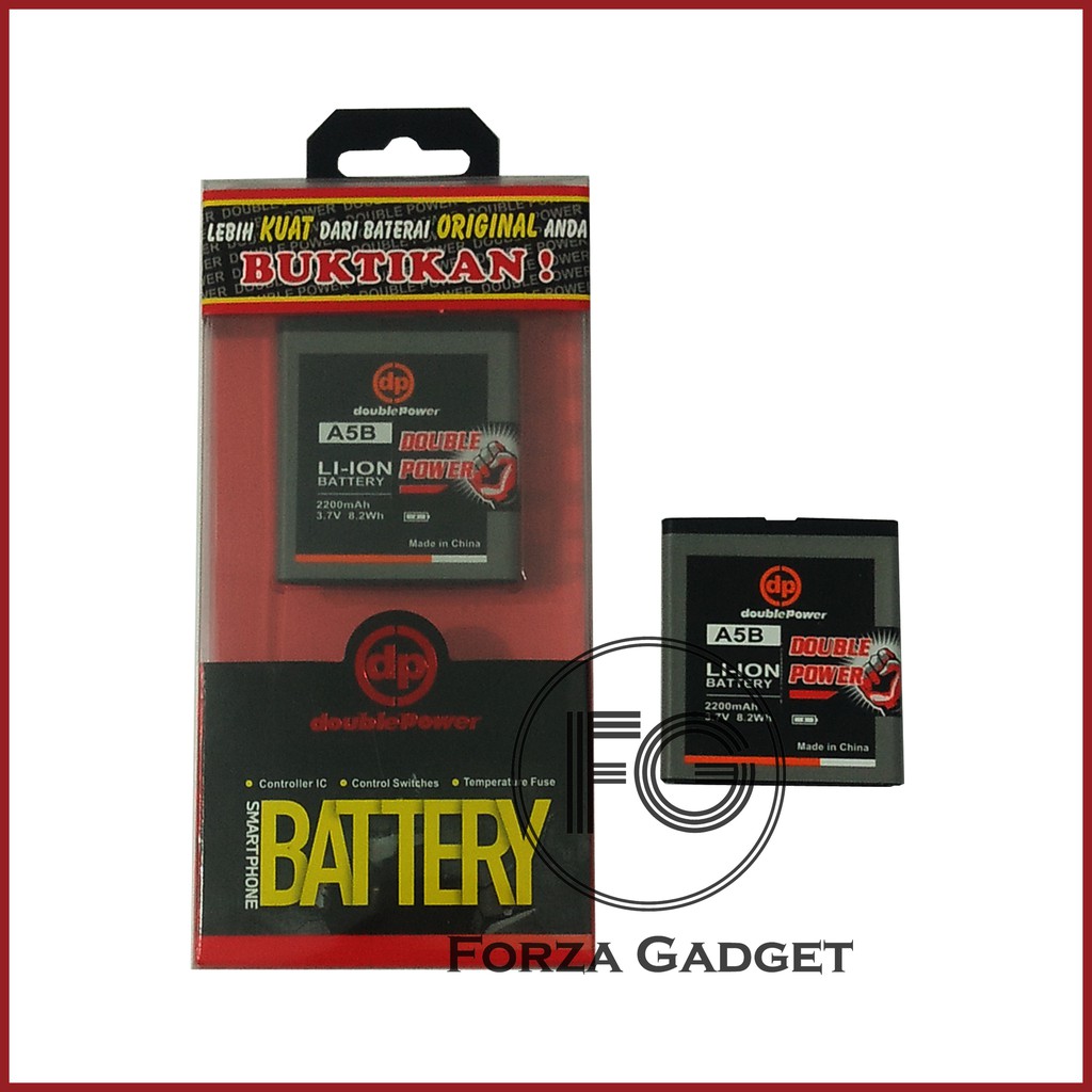 BATTERY DOUBLE POWER EVERCOSS A5B 2200 mAh