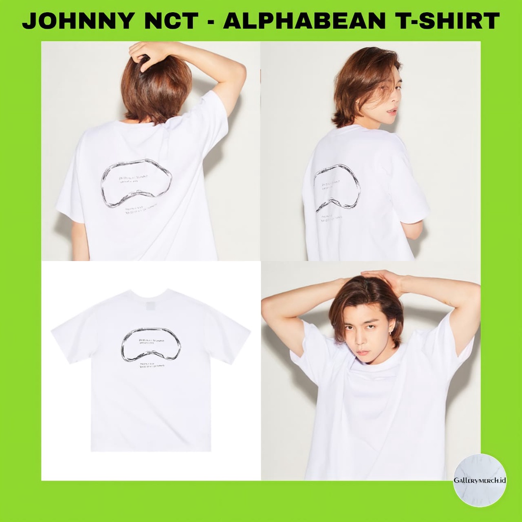 [READY STOCK] JOHNNY NCT - ALPHABEAN T-SHIRT