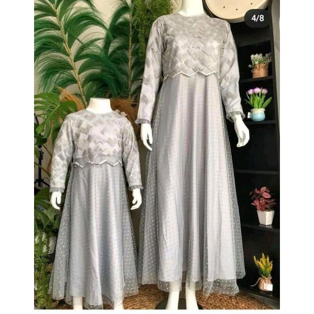 GAMIS COUPLE IBU ANAK /GAUN COUPEL IBU ANAK /GAUN ANAK /p /BROKAT /GAMIS COUPEL