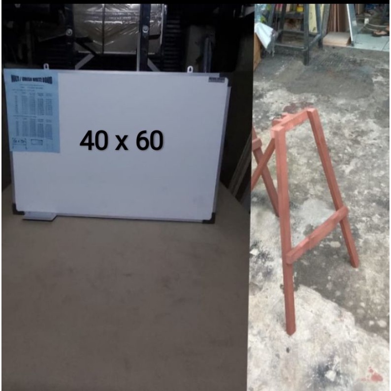 

whiteboard 40x60 dan kakinya