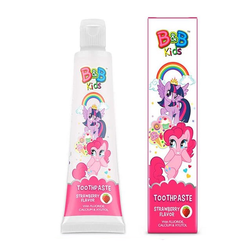 Jual B&B Kids Toothpaste Little Pony Strawberry Tube 50gr | Shopee ...