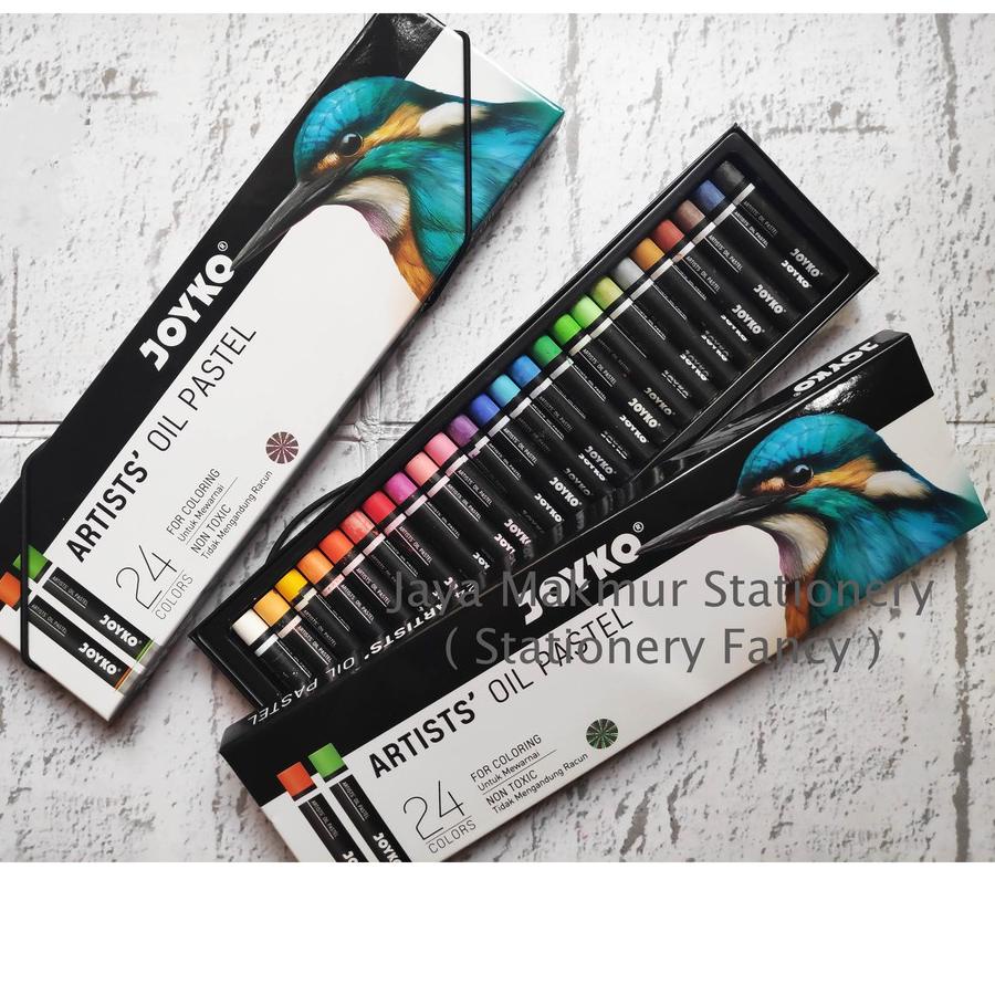 

Crayon Minyak/ Artists Oil Pastel Joyko OP-24ART 24 Warna 1 set ✔