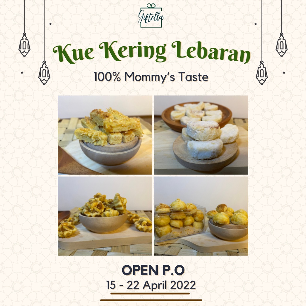 

[Eceran] Kue Kering Lebaran 2022 | Cookies Lebaran Hampers Kue Lebaran | Nastar, Kastengel, Putri Salju, Kue Kacang, Kue Kurma Cokelat | Kue Lebaran