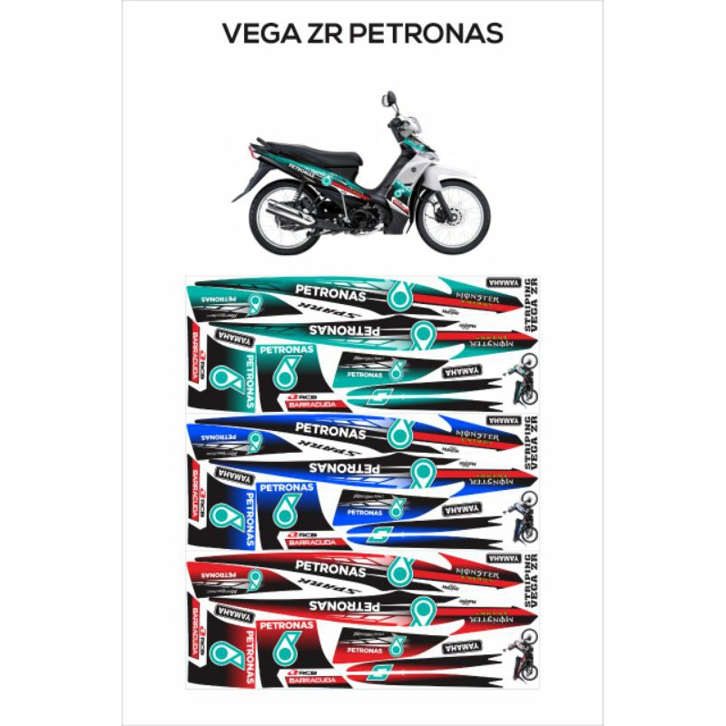 STRIPING VEGA ZR PETRONAS