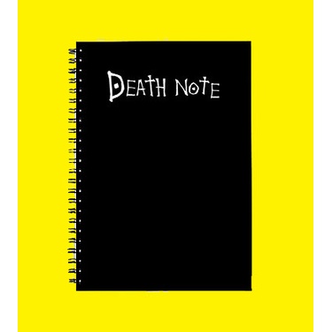 

buku catatan notebook japan anime death note ukuran a5 murah istimewa limited