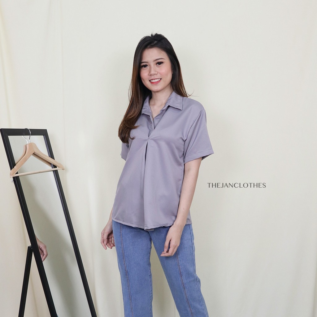 Rena top gr - Thejanclothes