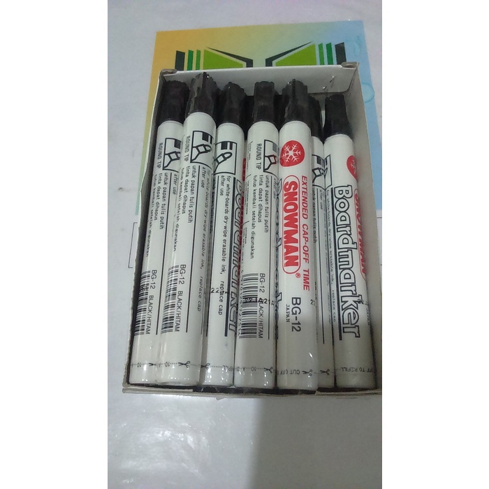

Snowman BG-12 Whiteboard Marker Black