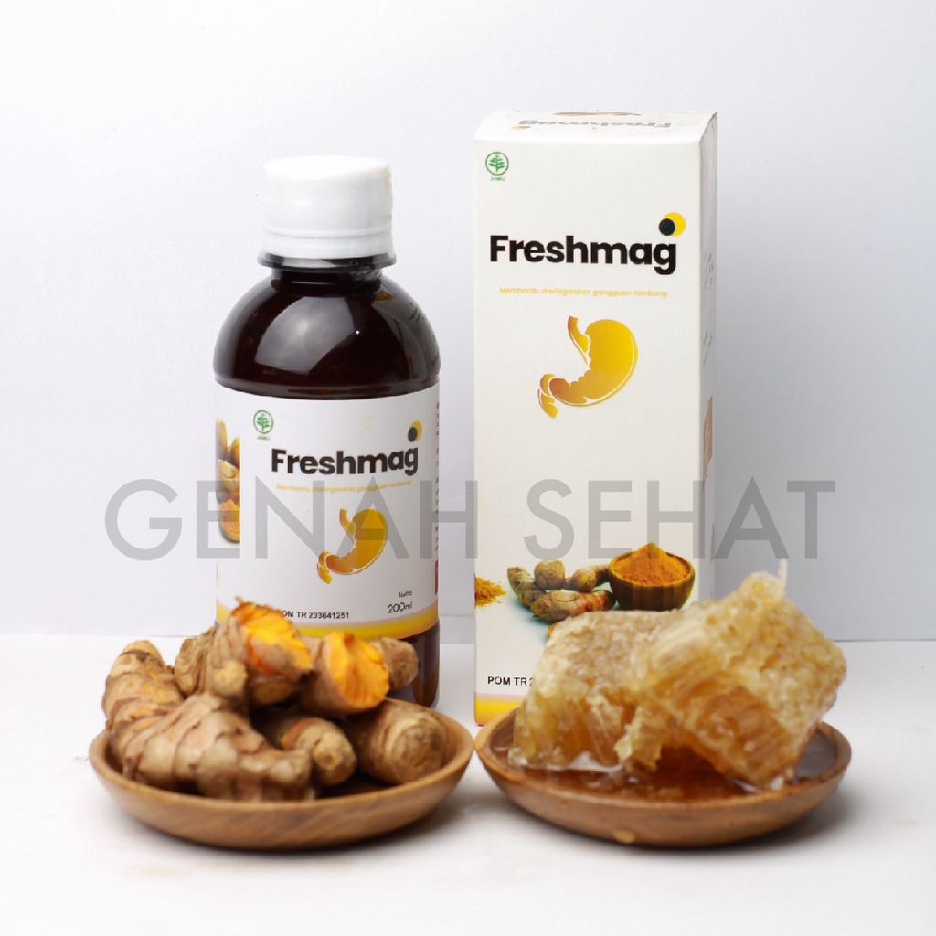 FRESHMAG ORIGINAL | MADU FRESHMAAG MENGATASI DENGAN CEPAT ASAM LAMBUNG,MAAG,GERD 100% ORIGINAL