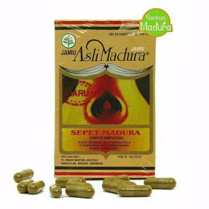 Jamu Empot Kapsul 24 Perawatan Wanita Jamu Madura Ramuan Madura