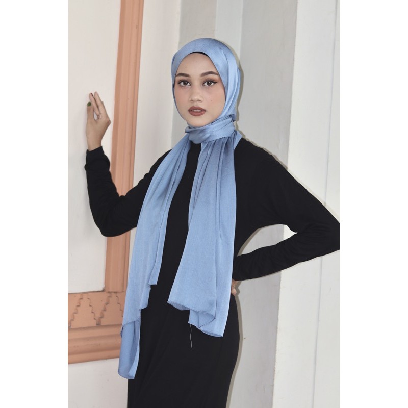 Mecca Silk (Textured Silk Chiffon) GRATIS POUCH-Diamond